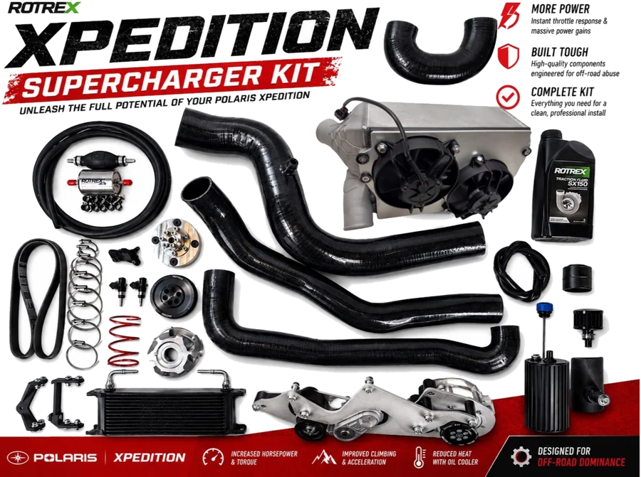 Polaris Xpedition Intercooled Supercharger Kit